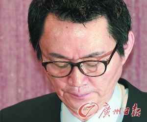 韩国总统府前发言人尹昶重。 韩国总统府前发言人尹昶重。