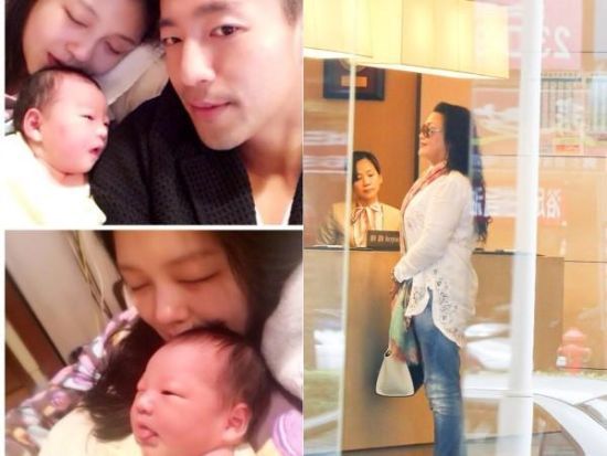 婆婆张兰前往探视孙女 婆婆张兰前往探视孙女