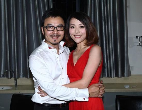 汪涵与妻子杨乐乐 汪涵与妻子杨乐乐