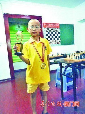 厦门9岁男孩成棋协大师 厦门9岁男孩成棋协大师