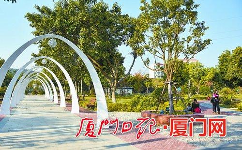 同安慢行系统风景如画。